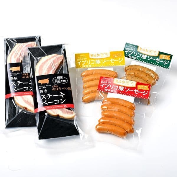 ソーセージ&ベーコンセット